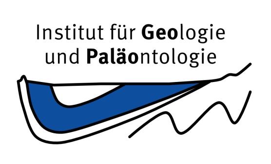 Logo und Schriftzug Institut für Geologie und Paläontologie mit Link