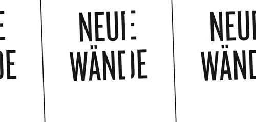 Neue Wände