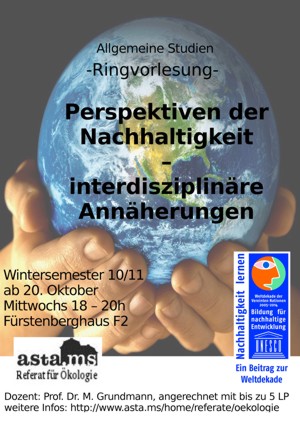 Plakat Ringvorlesung