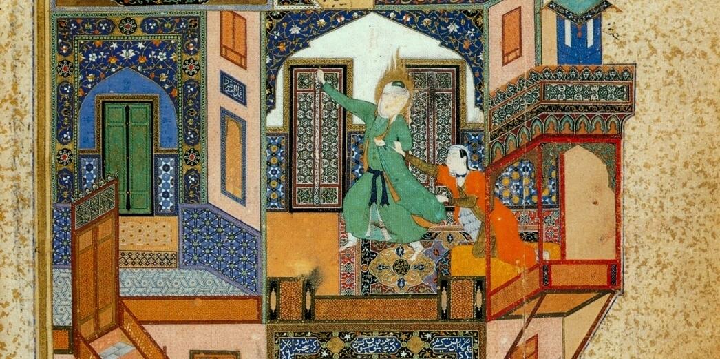 Yusuf and Zulaikha (Joseph chased by Potiphar's wife)