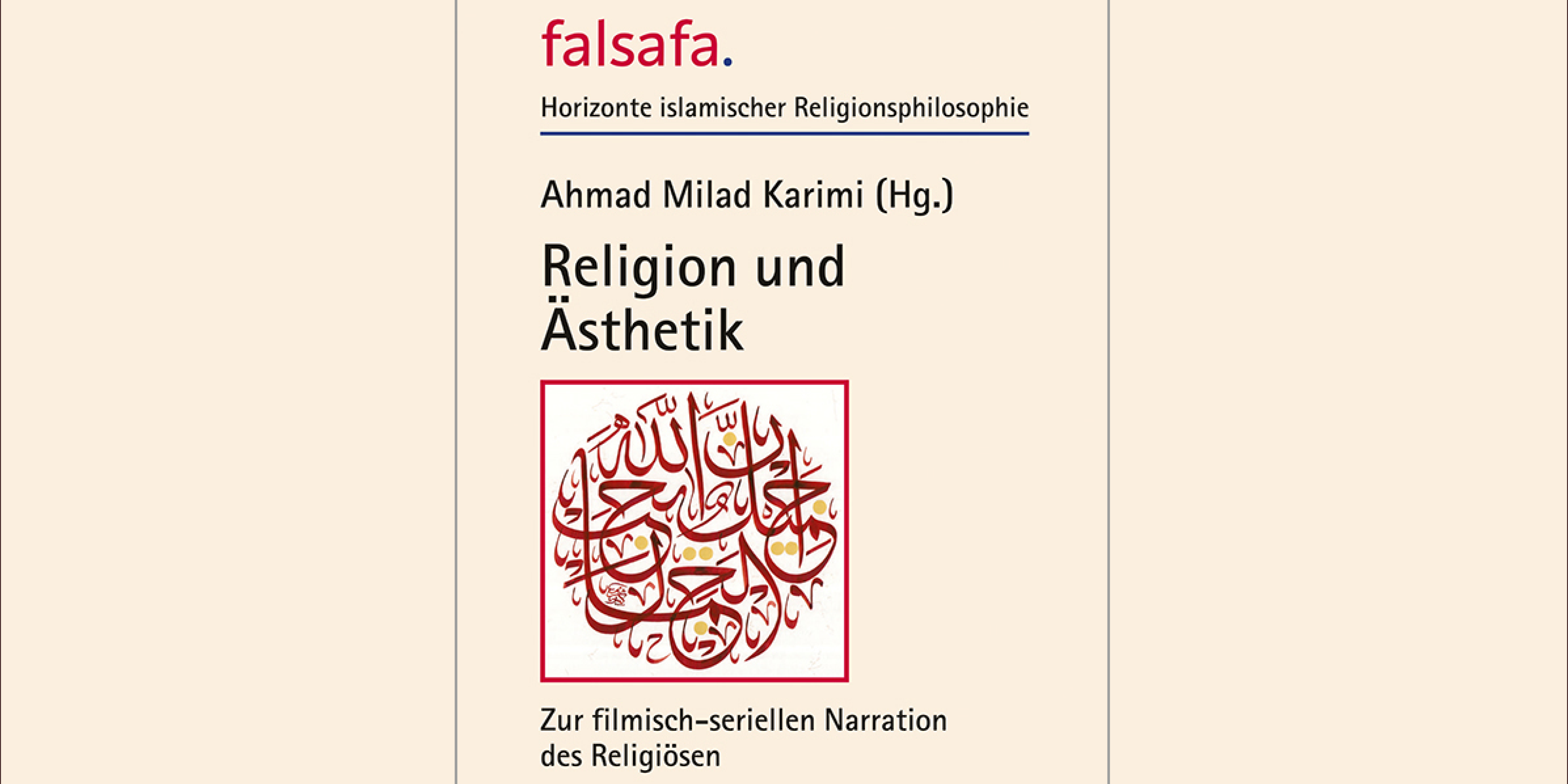 Cover des Buches "Religion und Ästhetik – Zur filmisch-seriellen Narration des Religiösen"