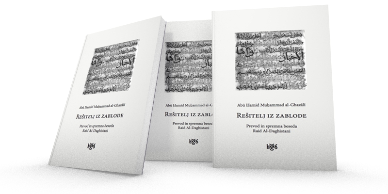 Drei Cover des Buches „Munqiḏ min ad-dalāl (Rešitelj iz zablode)“