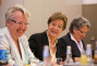 Annette Schavan, Ursula Nelles und Prorektorin Dr. Marianne Ravenstein (v.l.)
