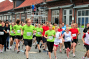Die gr�nen T-Shirts leuchteten: �ber 400 Besch�ftigte der Universit�t M�nster gingen an den Start.