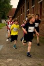 Nachmittags gingen zahlreiche Kinder an den Start. Sie liefen eine Strecke von 555 Meter.
