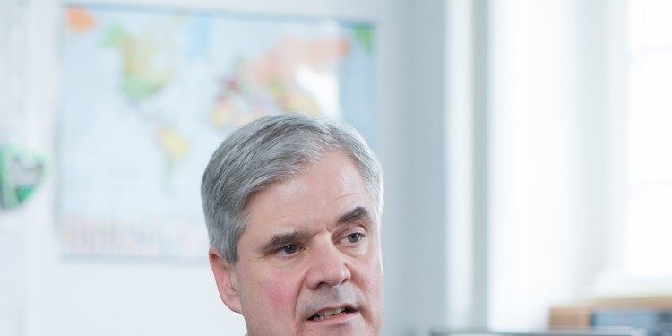 Bundesbankvorstand Prof. Dr. Andreas R. Dombret<address>© WWU - Peter Lessmann</address>