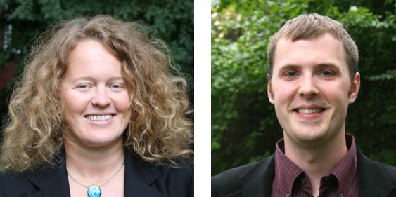 Cybermobbing-Experten Dr. Stephanie Pieschl und Dr. Torsten Porsch<address>© WWU - Kristin Woltering</address>
