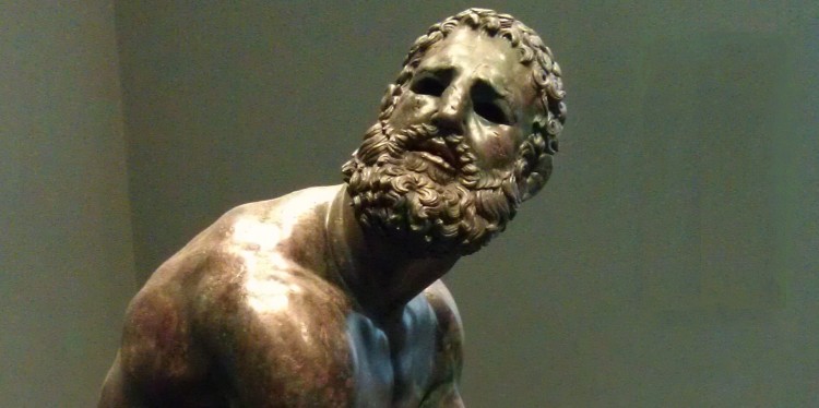 Statue eines Boxers (Museo Massimo alle Terme, Rom - 1. Jh. v. Chr.)<address>© WWU - Silke Hockmann</address>