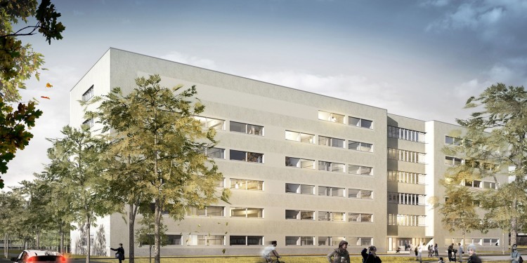 So soll der Neubau aussehen, wenn er fertig ist.<address>© Andreas Heupel Architekten BDA, Münster</address>