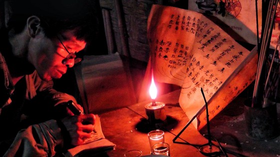 Die Vorbereitung eines daoistischen Rituals<address>© WWU/Joseba Estévez</address>