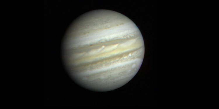 Jupiter, aufgenommen von der Raumsonde &quot;Voyager 1&quot;<address>© NASA</address>