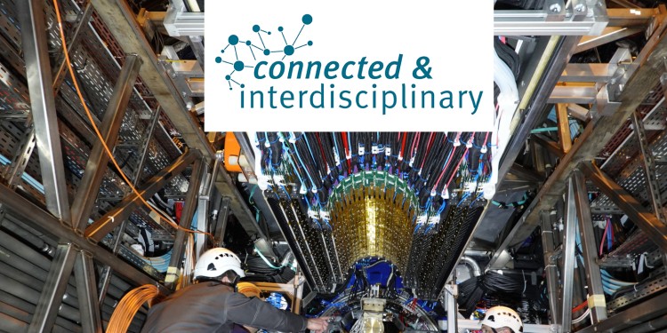 Installing the new ALICE silicon detector near the LHC beam tube.<address>© CERN</address>