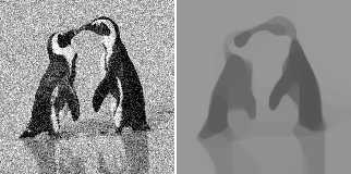 denoising with elastica smoothing