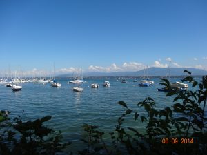 point de récupération à Versoix