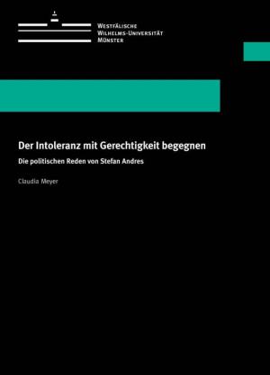 Cover Der Intoleranz mit Gerechtigkeit begegnen