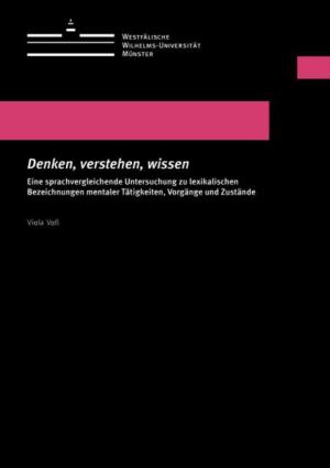 Cover Denken, verstehen, wissen