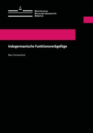 Cover Indogermanische Funktionsverbgefüge