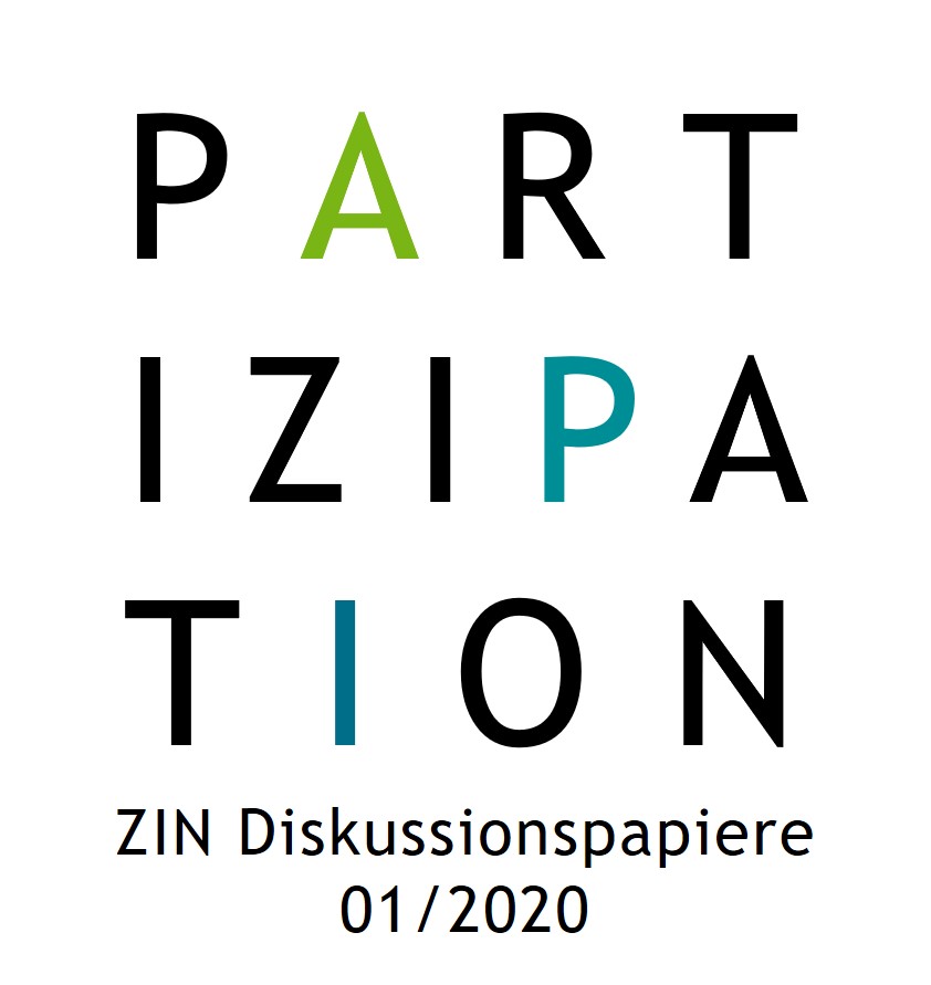 					Ansehen Nr. 01 (2020): ZIN Diskussionspapiere: Partizipation
				