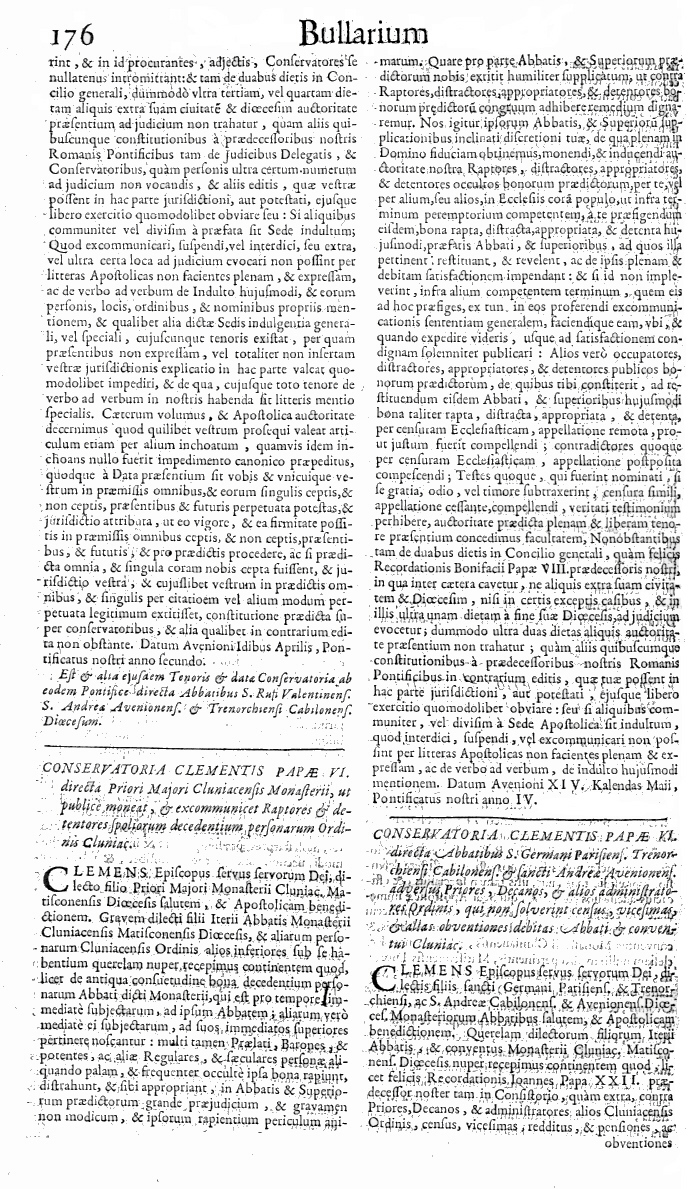   Bullarium Cluniacense p. 176     ⇒ Index privilegiorum    