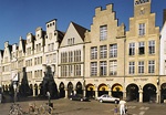 The Prinzipalmarkt in the center of the city