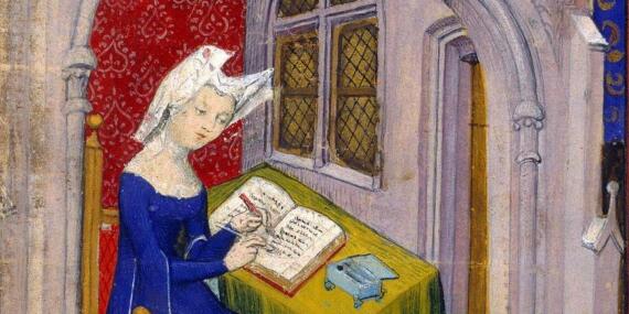 Christine De Pizan Schreiberin Im Mittelalter Imago96144181 British Library