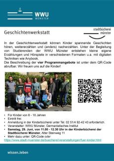 Erste Seite des Plakats