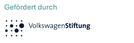Das Projekt wird durch die VolkswagenStiftung gefördert
