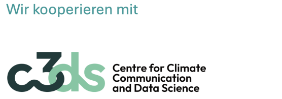 Das Projekt kooperiert mit dem Centre for Climate Communication and Data Science
