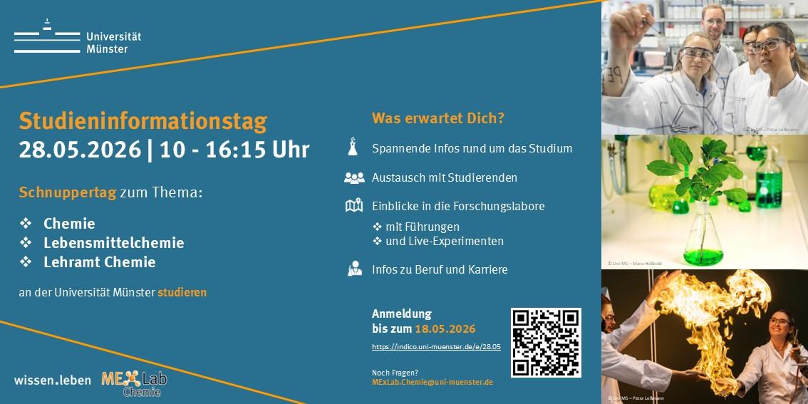 Flyer für den Studieninformationstag
