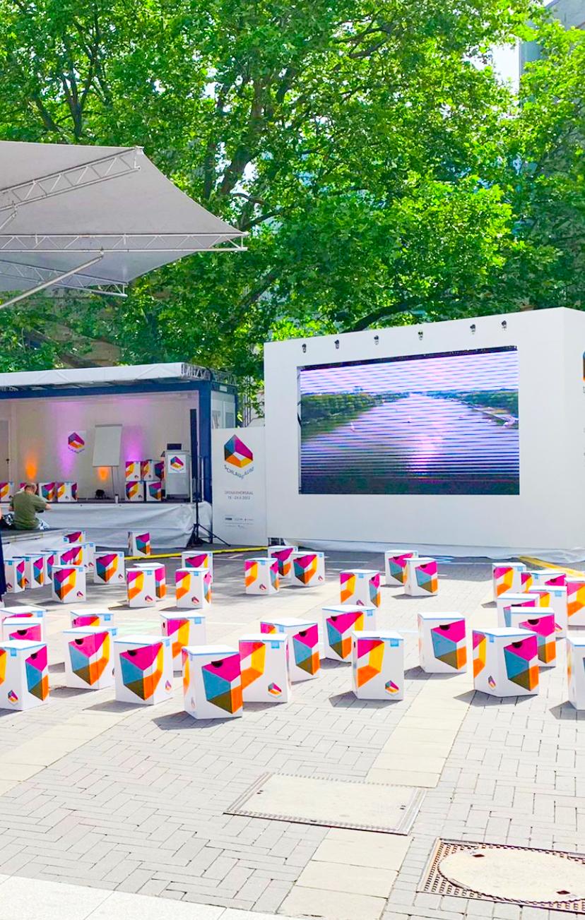 Open-Air-Hörsaal auf der Stubengasse