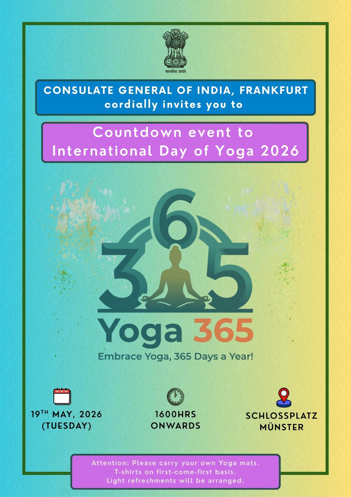International Day of Yoga 2026