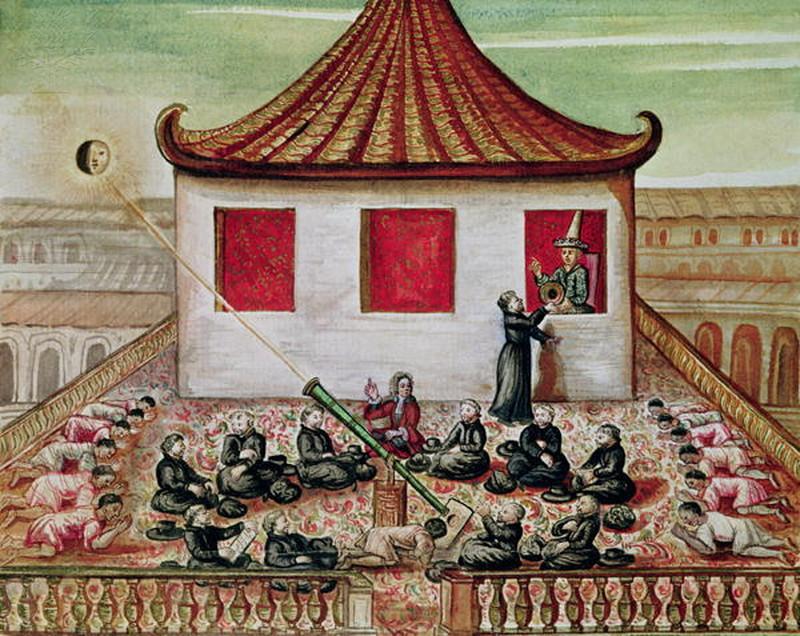 od. 59 fol.7 The Eclipse of the Sun in Siam in 1688