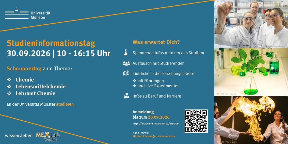 Flyer Studieninformationstag 30.09.2026