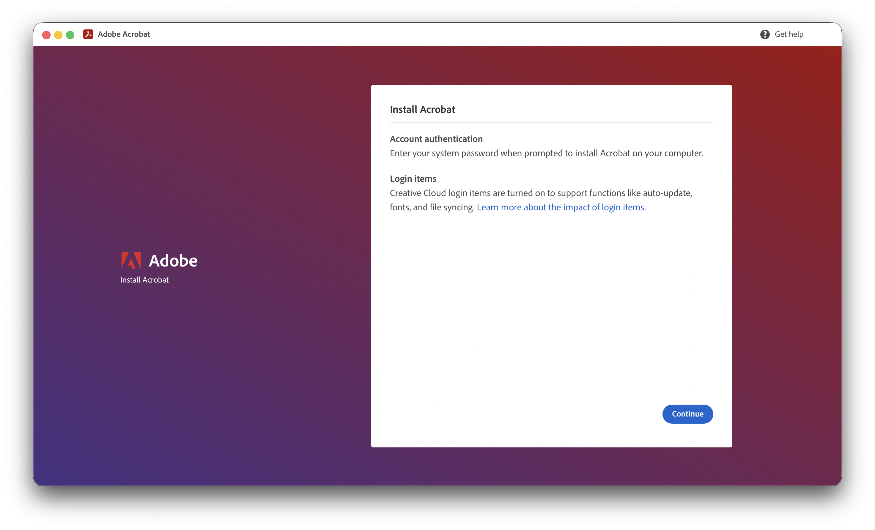 9. Installationsstart