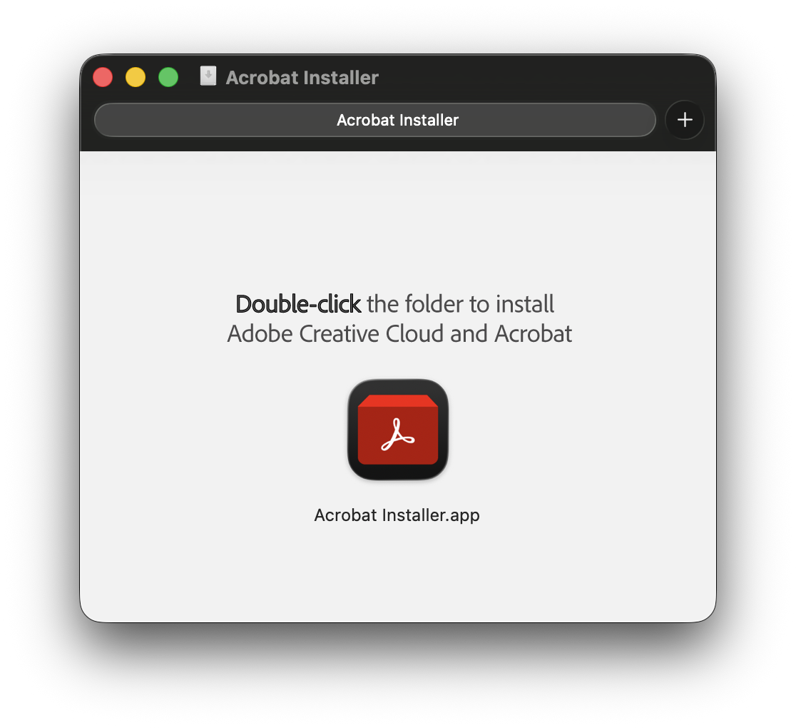 6. Acrobat Installer starten
