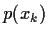 $p(x_k)$