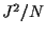 $J^2/N$