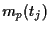 $m_p(t_j)$