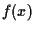 $f(x)$