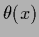 $\theta(x)$