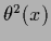 $\theta^2(x)$