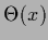 $\Theta(x)$