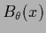 $B_\theta(x)$