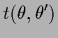 $\displaystyle t (\theta ,\theta^\prime)$