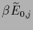 $ \beta \widetilde E_{0,j}$