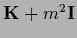 ${\bf K}+m^2{\bf I}$