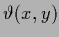 $\vartheta (x,y)$