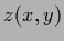 $z(x,y)$