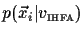 $p(\vec x_i\vert v_{\scriptscriptstyle \rm IHFA})$