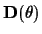 ${\bf D}(\theta)$